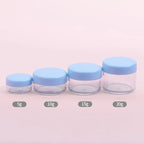 Refillable Cosmetic Sample Jars – Small Plastic Containers for Travel Storage
