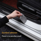 Carbon Fiber Door Sill Protectors – Leather Welcome Pedal for Nissan Juke