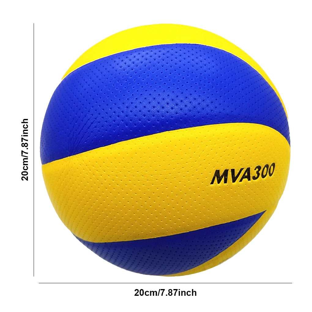 Size 5 PU Leather Volleyball – Soft Touch Ball for Indoor Outdoor Training