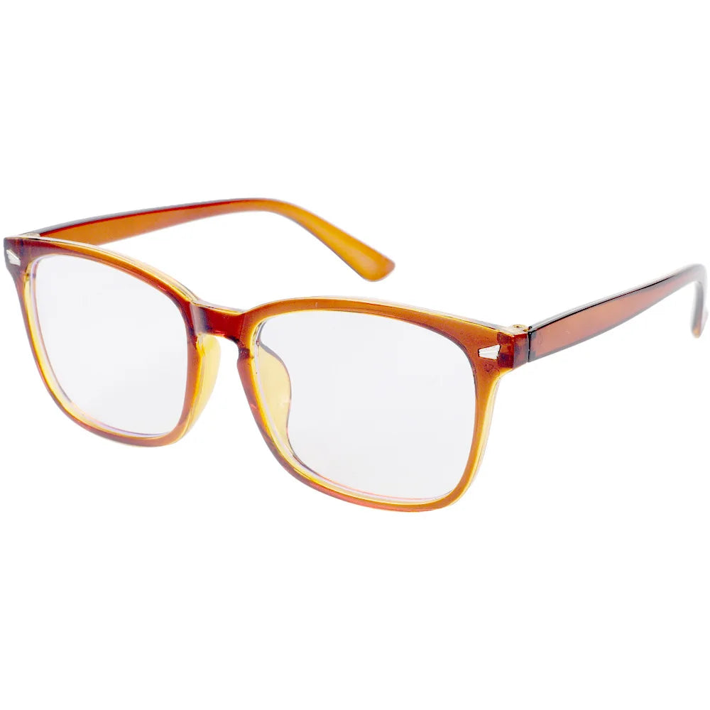 Square Blue Light Blocking Glasses – Anti-Glare Frames for Computer Gaming