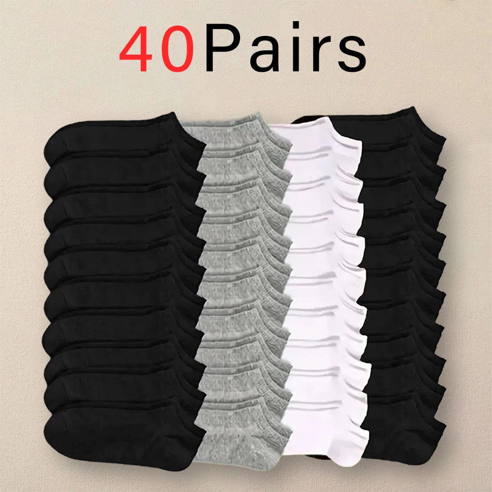 Men's Breathable Ankle Socks – Moisture Wicking Business for Daily Sport