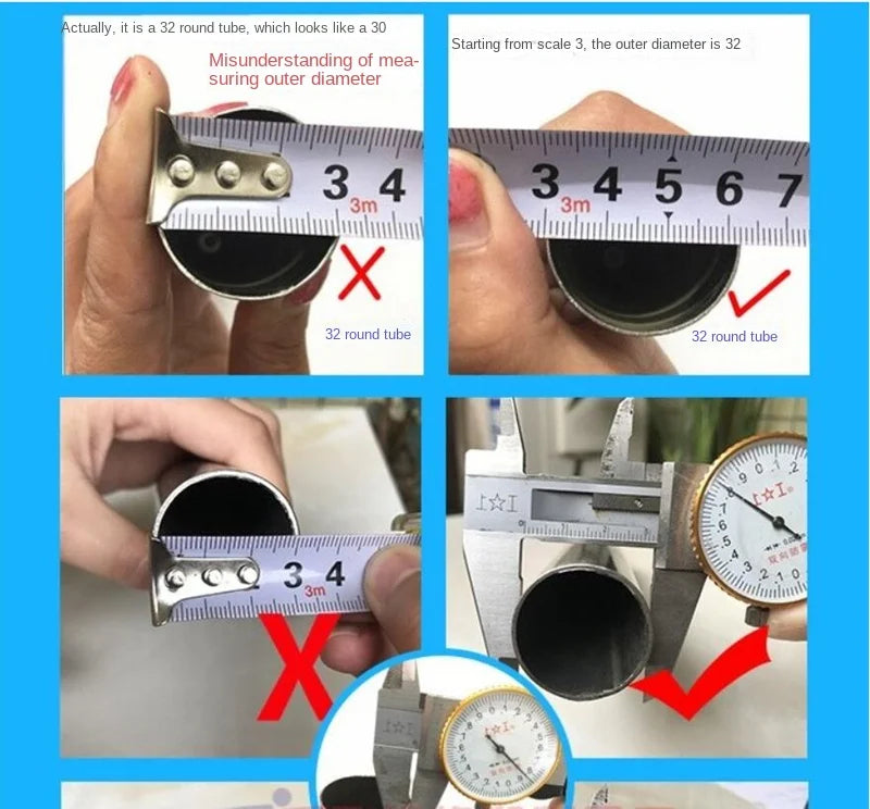 Round Steel Pipe End Caps – Protective Tubing Inserts for Furniture Legs