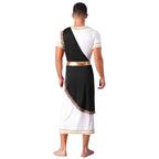 Ancient Greek Toga – Men’s Roman Robe for Halloween Cosplay Costume