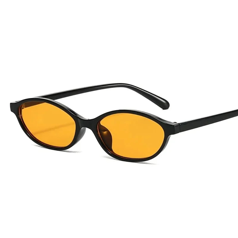 Oval Sunglasses – Small Retro Fashion Shades for Women and Men