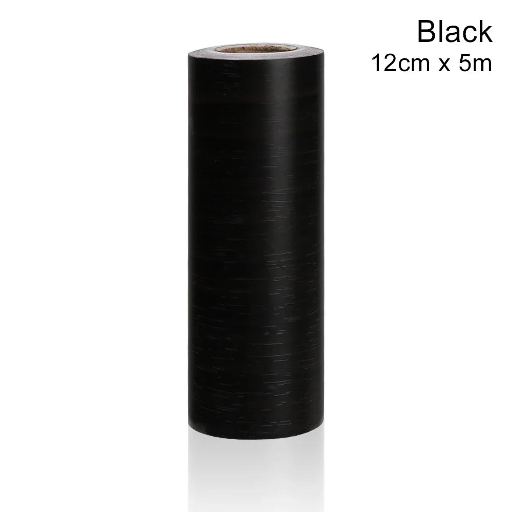 Self-Adhesive Wood Border Decal – Waterproof PVC Skirting for Home Decor