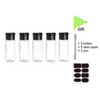 Glass Spice Jars – 100ML Seasoning Containers for Kitchen Storage and BBQ