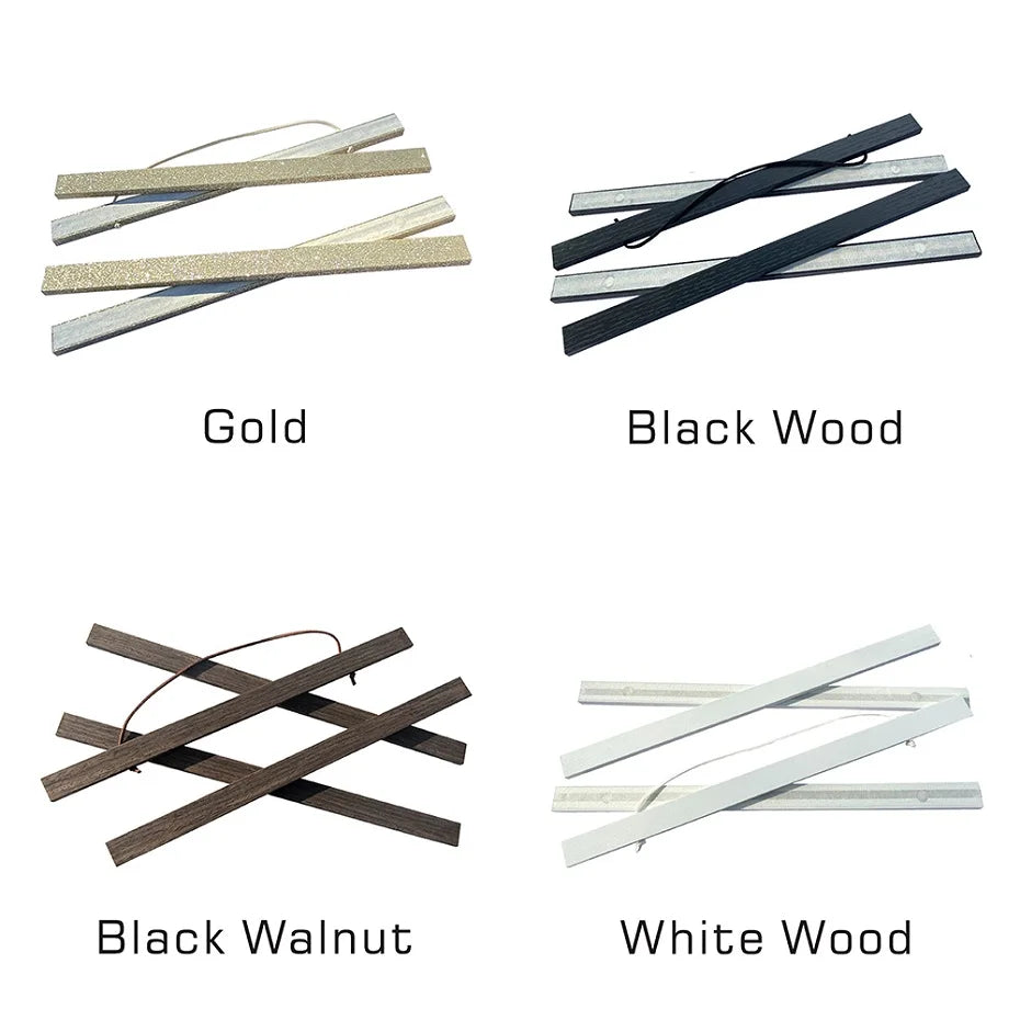 Magnetic Wood Poster Hanger – Wall Hanging Frame for Canvas Art and Photos