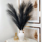 Artificial Pampas Grass – 39 Inch Faux Reed Stems for Boho Home Wedding Decor