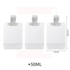 Refillable PET Travel Bottle Set – Portable Cosmetic Containers for Vacation