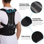 Adjustable Back Posture Corrector – Lumbar Support Belt for Men and Women
