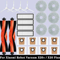 Vacuum Replacement Parts – Brushes and Filters for Xiaomi Robot X20 Plus