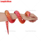 60cm 3D Printed Articulated Snake – Luminous Realistic Desktop Ornament