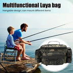 Portable Fishing Shoulder Bag – Rod Holder Storage for Outdoor Sports