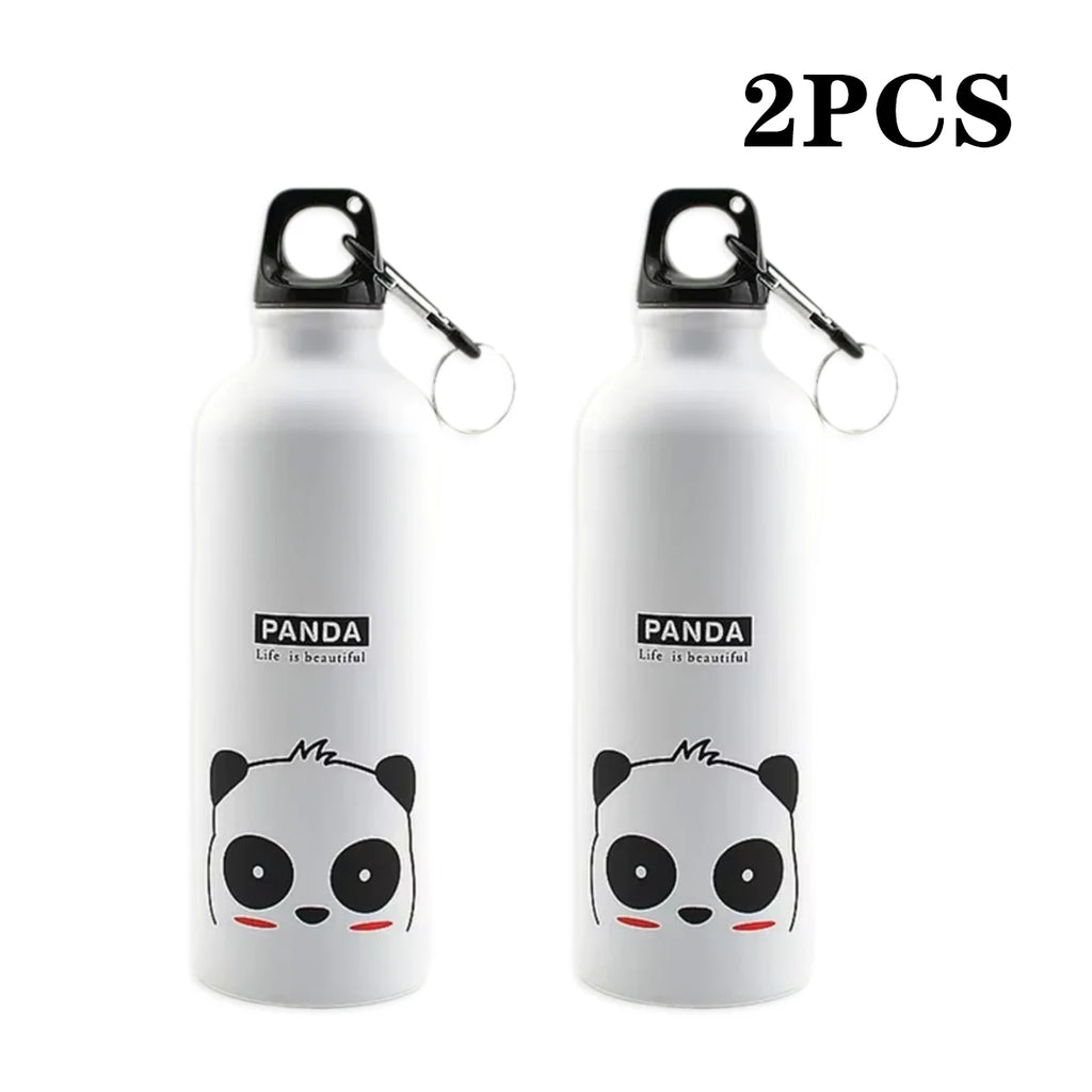 Insulated Stainless Steel Cartoon Mug – Kids Water Bottle for School Sports