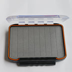 Waterproof Two-Sided Fly Box – Transparent Storage for Fishing Jig Lures