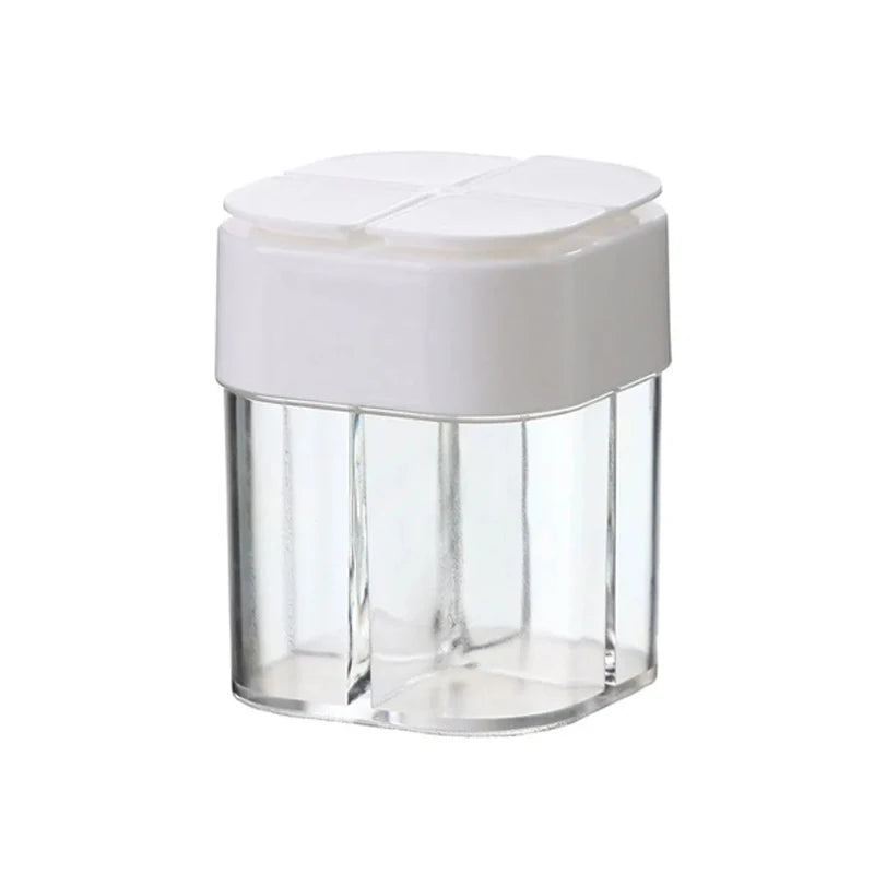 Plastic Spice Container Set – Portable Seasoning Jar for Outdoor Camping BBQ