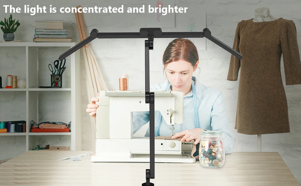 LED Architect Desk Lamp – Adjustable Brightness for Home Office Workspace