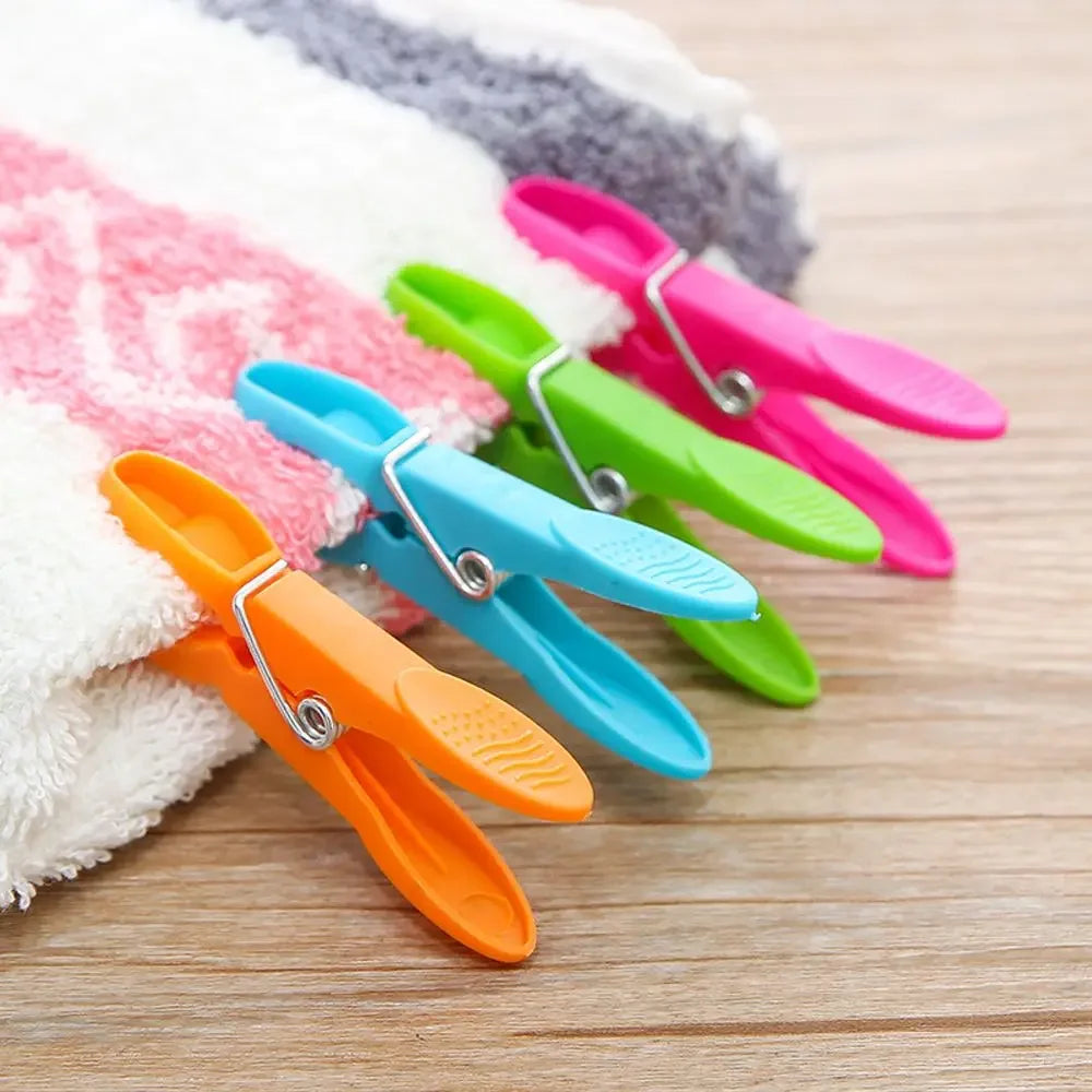 Plastic Clothespins – Heavy Duty Laundry Clips for Drying Clothes and Towels