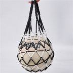 Nylon Mesh Sports Carry Bag – Ball Storage Net for Youth Basketball Soccer