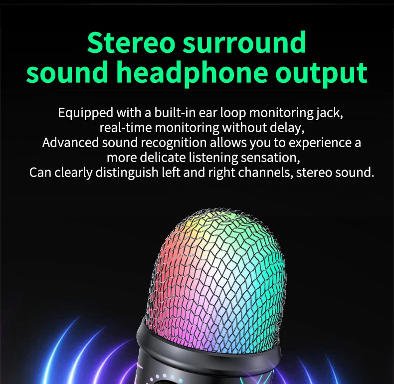 USB Gaming Microphone – Noise Cancelling Condenser for Podcast Recording