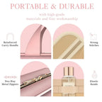 Foldable Toiletry Bag – Waterproof Travel Organizer for Cosmetic Storage