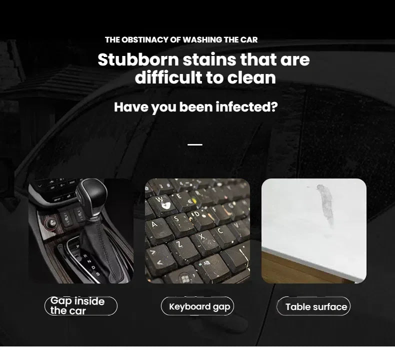 Car Cleaning Gel – Dust Removal Slime for Automobile Air Vents and Keyboards