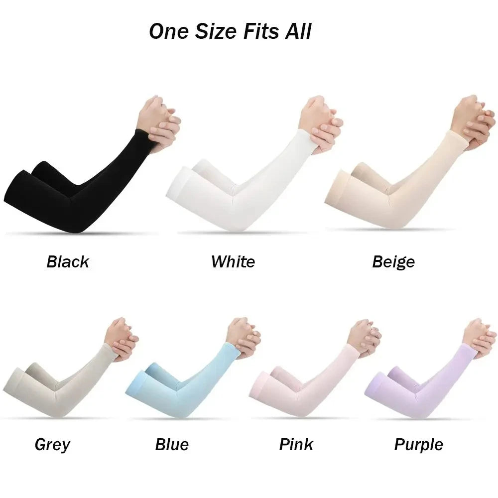UV Protection Arm Sleeves – Cooling Sports Guards for Outdoor Activities