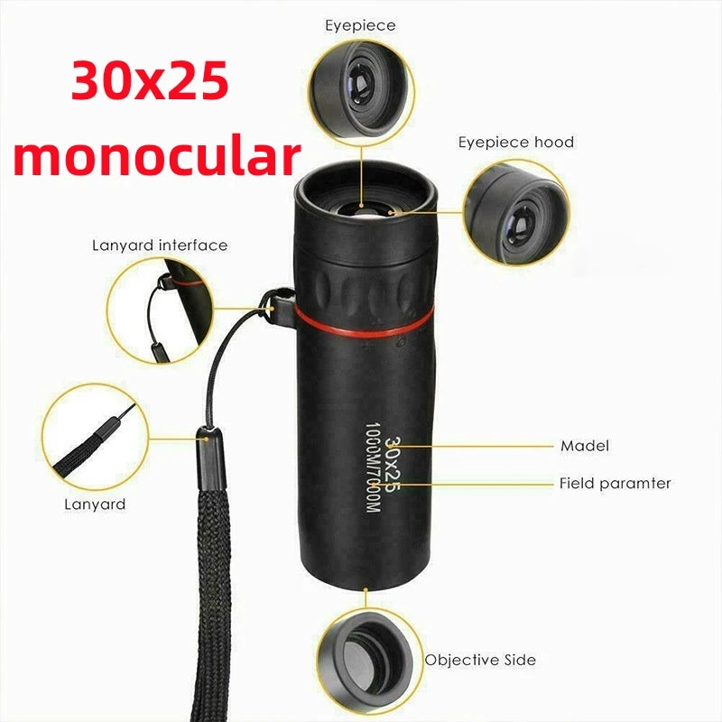 HD Compact Binoculars – Powerful Long Range Optics for Outdoor Hunting Travel