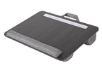 Portable Wooden Laptop Bed Desk – 15 Inch Lap Tray with Cushion for Study