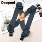 Elastic X-Type Suspenders – Adjustable Wide Braces for Men's Work and Formal