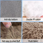 Plush Round Pet Bed – Warm Washable Sofa for Small to Large Dogs and Cats