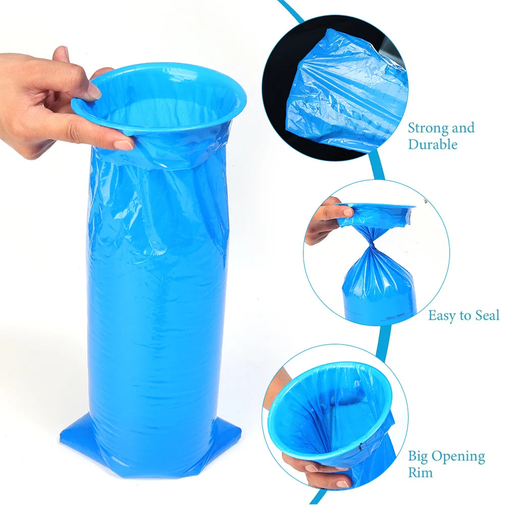 Disposable Vomit Bags – 1000ML Leak-Proof Pouch for Travel and Motion Sickness