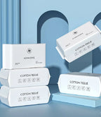 Soft Cotton Disposable Face Towels – Absorbent Rags for Skincare and Bathing
