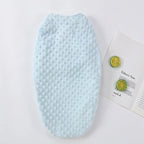 Velvet Baby Sleeping Bag – Hooded Anti-kick Swaddle for Newborn Sleep
