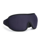 Soft 3D Contoured Eye Mask – Breathable Light Blocking for Travel Sleeping