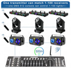 Wireless DMX512 Transmitter Receiver – Low Latency for DJ Stage Lighting