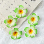 Artificial PE Foam Flowers – 5cm Hawaiian Plumeria for Wedding Decor DIY Crafts