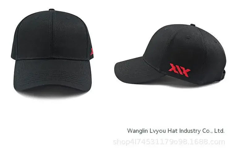 Oversized Cotton Baseball Cap – Adjustable Large Fit for Men and Women