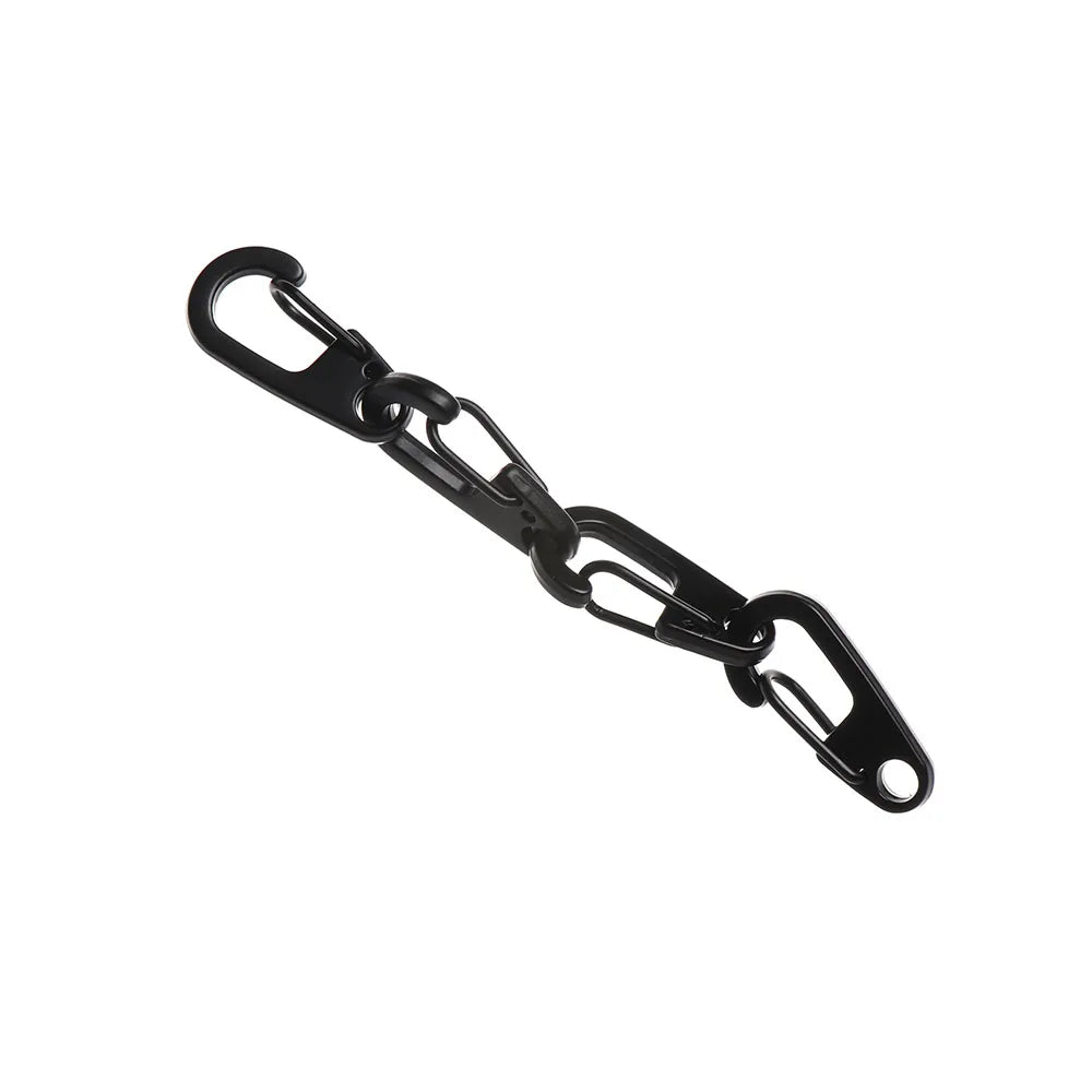 Mini Aluminium D-Ring Carabiner – Spring Clip for Outdoor Camping EDC Gear