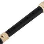 8-Hole Baroque Bass Recorder – Detachable Woodwind for Music Students