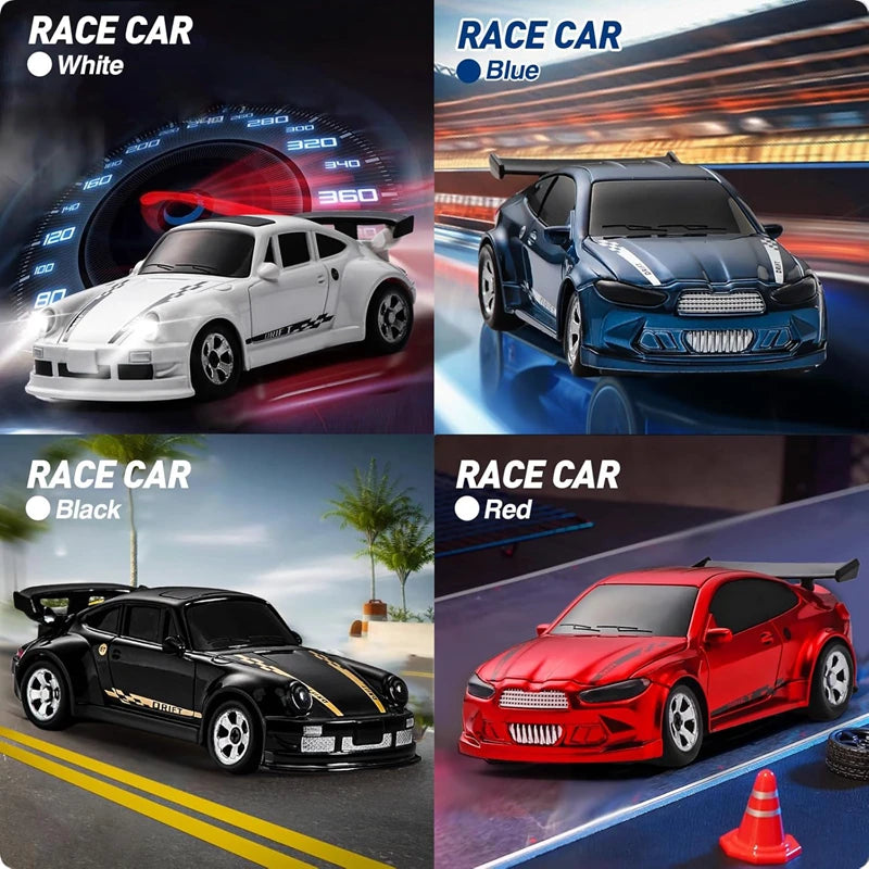 Mini Drift RC Racing Car – 4WD High Speed Vehicle for Desktop Play