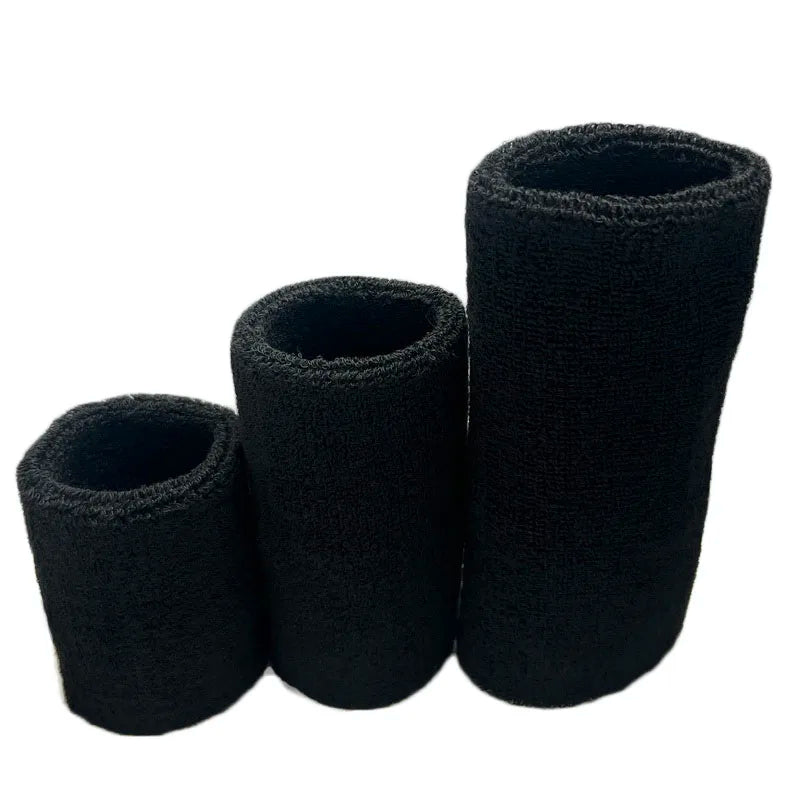 Sports Wristbands – Sweat Absorbing Cotton Wrist Guards for Basketball