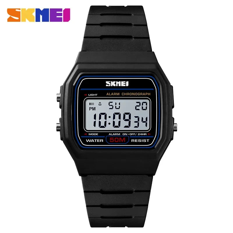 Digital Sports Watch – Waterproof Display for Women