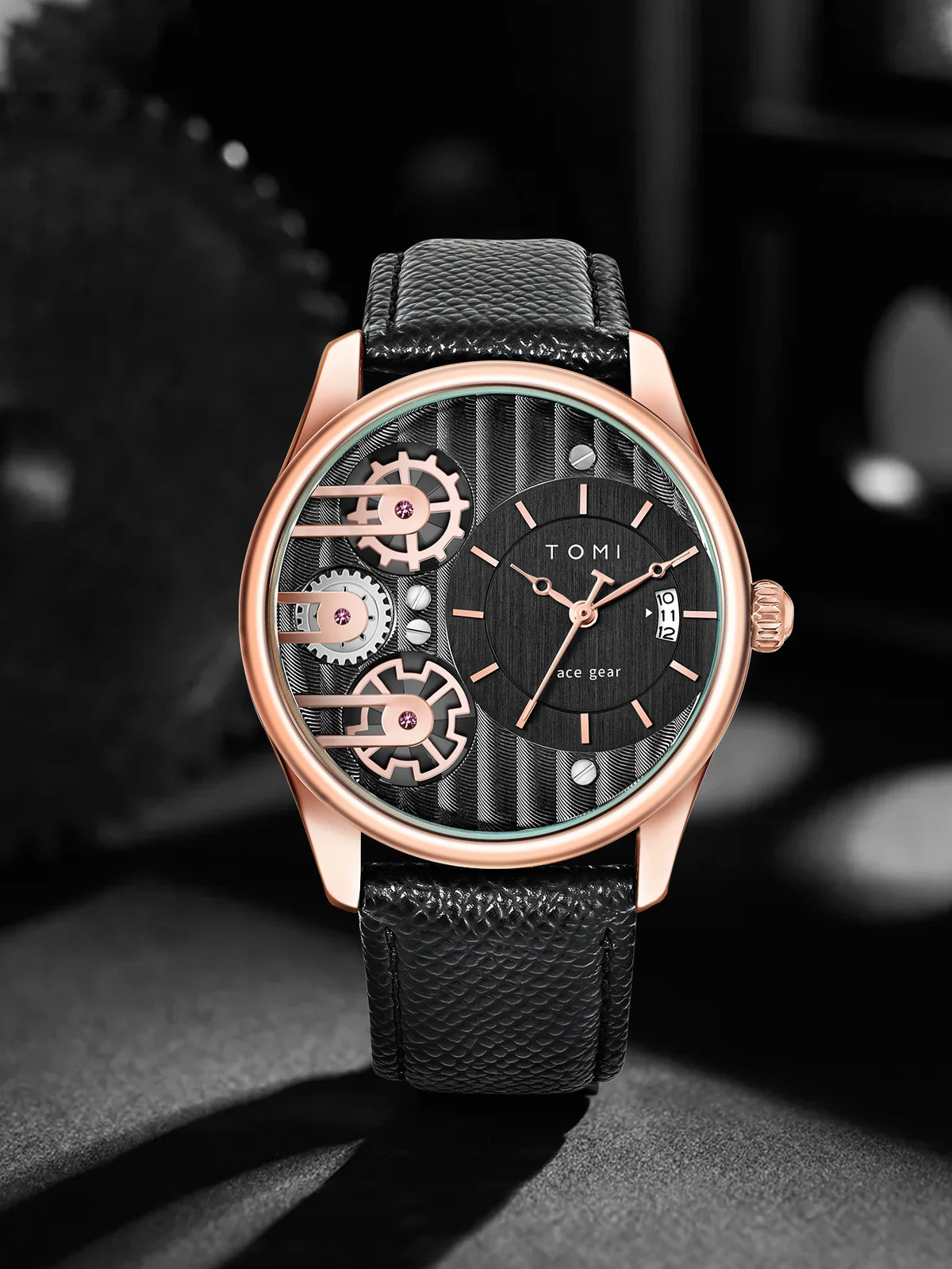 Quartz Men's Wristwatch – Luxury Minimalist Business Gift for Anniversaries