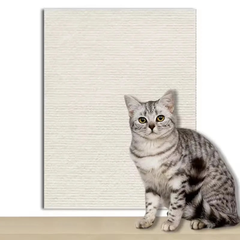 Self-Adhesive Cat Scratch Mat – Trimmable Carpet Protector for Sofa Furniture