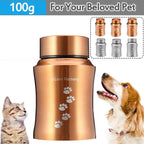 Stainless Steel Tree Pet Urn – Memorial Keepsake for Cat and Dog Ashes