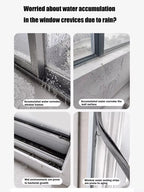Aluminum Window Water Deflector – Weatherproof Flashing Strip for Home