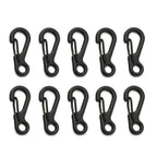 Mini Aluminium D-Ring Carabiner – Spring Clip for Outdoor Camping EDC Gear