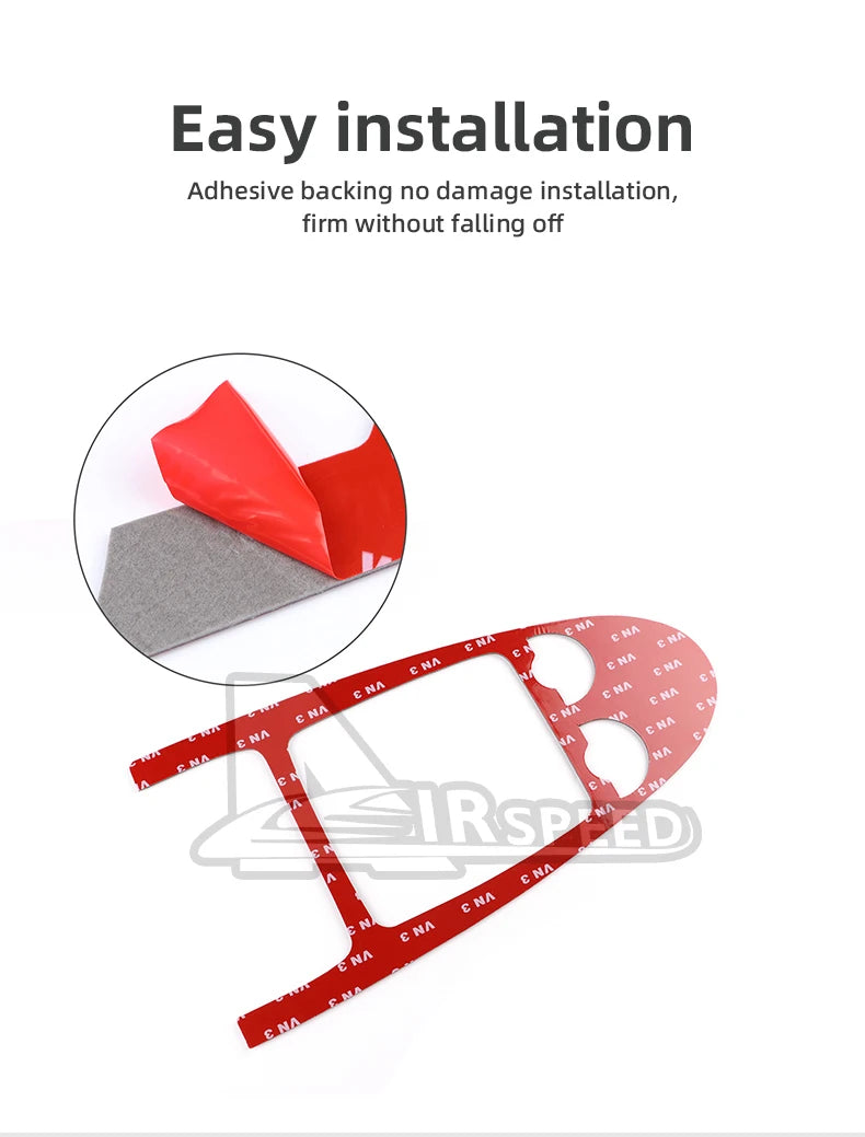 Carbon Fiber Gear Shift Trim – Interior Decal for Mercedes Benz SLK R171