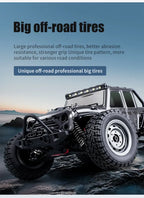 Brushless RC Monster Truck – 70km/h 4WD High Speed Off Road Car for Kids